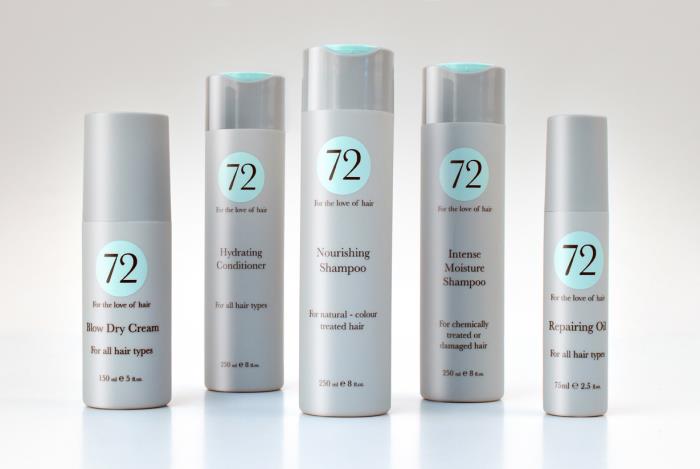 Spectra give 72 Hair the complete packaging solution